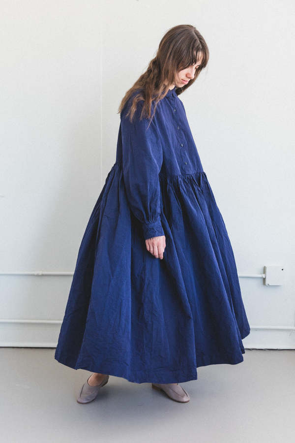 Casey Casey ETHAL DRESS - NAVY PAPER COT | Garmentory