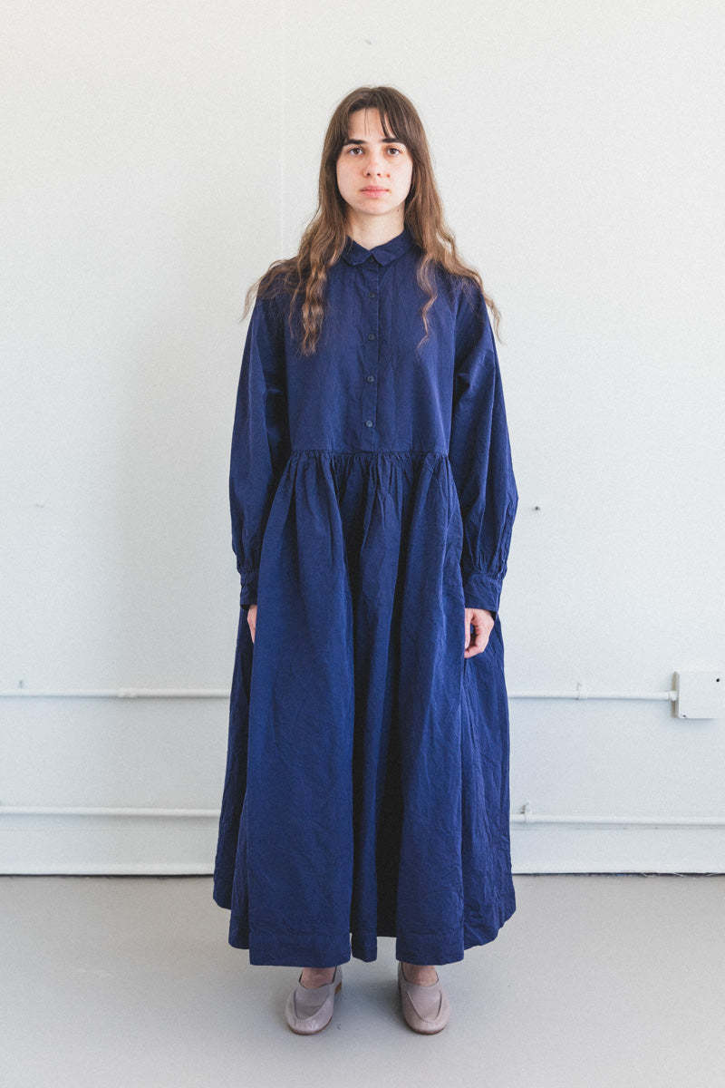 Casey Casey ETHAL DRESS - NAVY PAPER COT | Garmentory