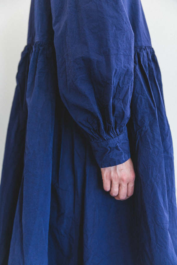 Casey Casey ETHAL DRESS - NAVY PAPER COT | Garmentory