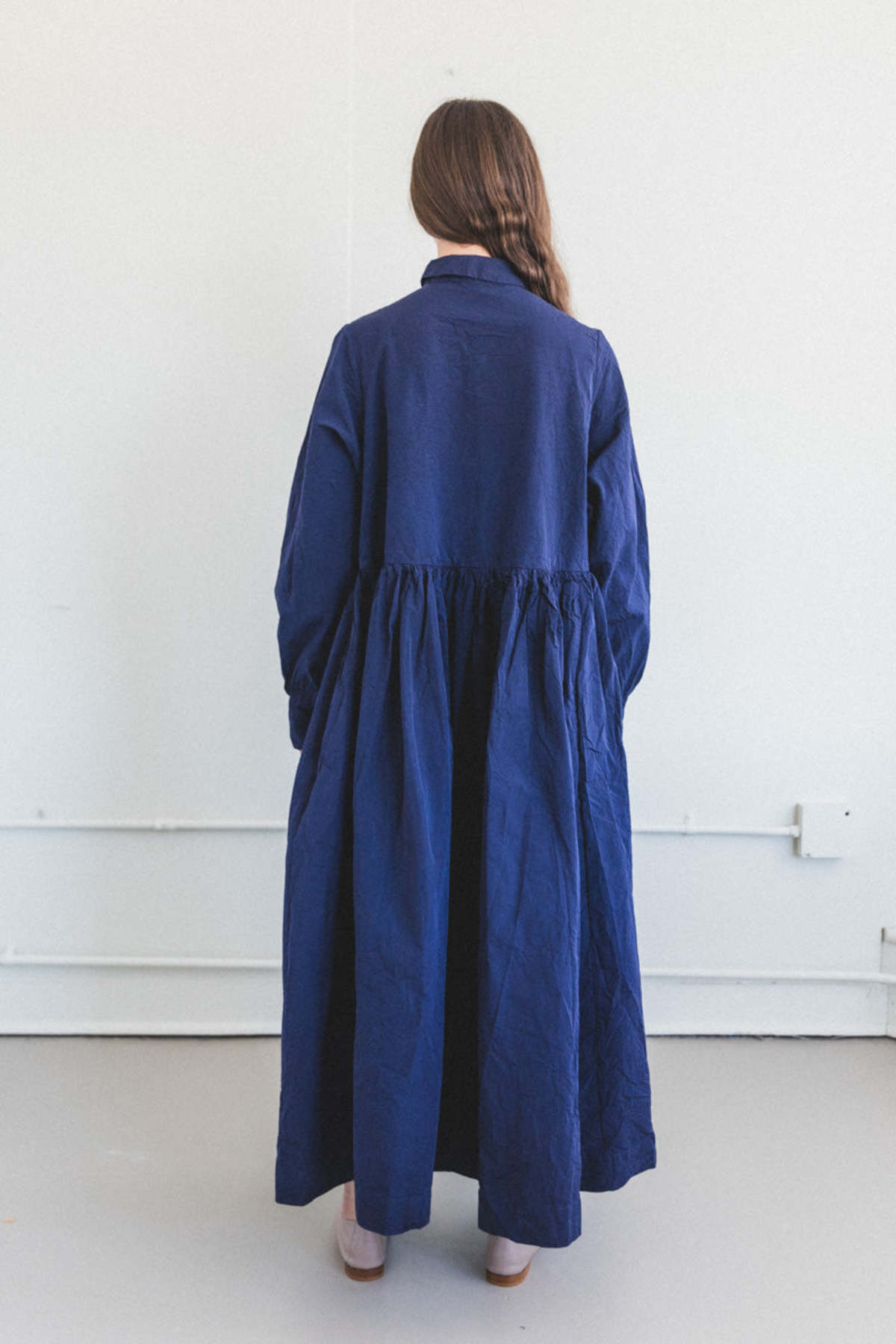 Casey Casey ETHAL DRESS - NAVY PAPER COT | Garmentory