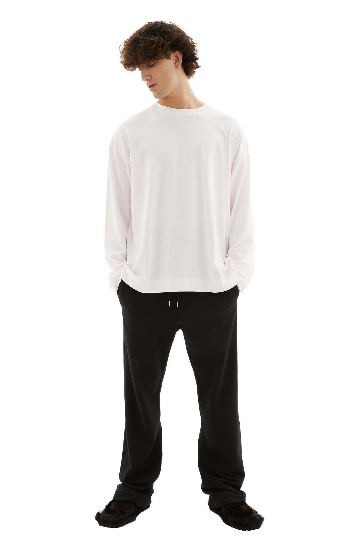 Dries Van Noten Hegland Long Sleeve T-shirt - Pink | Garmentory Dries Van Noten Hegland Long Sleeve T-shirt - Pink | Garmentory
