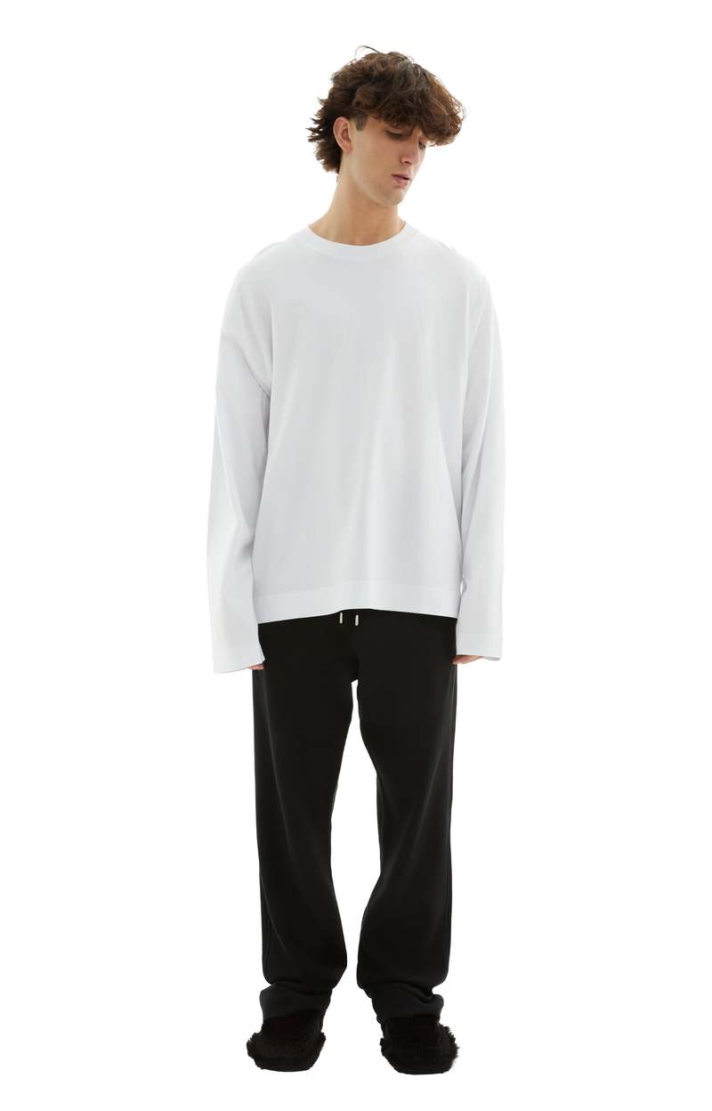 Dries Van Noten Hegland Long Sleeve T-shirt - White | Garmentory