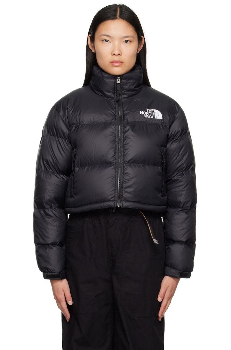 THE NORTH FACE Short Nuptse Down Jacket - Black | Garmentory