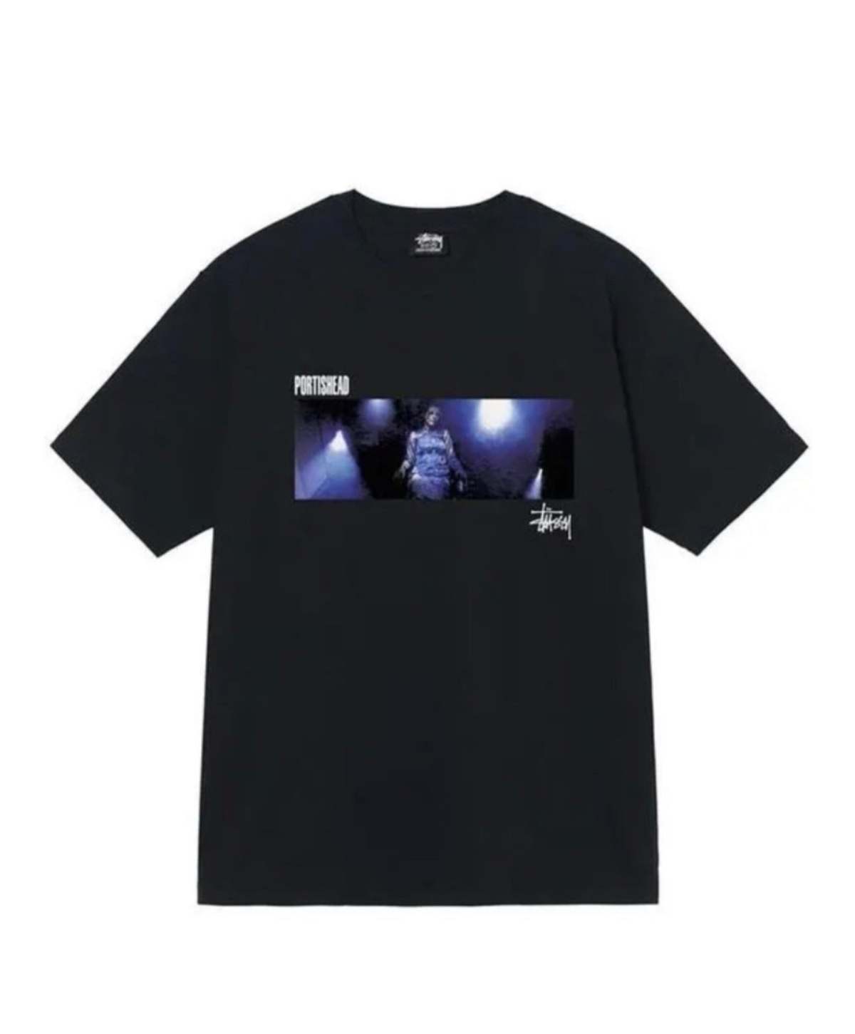 Stussy × PORTISHEAD DUMMY XL Tシャツ ステューシー Stussy Portishead Dummy Tee Shirt - Black | Garmentory