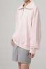 Recto Mens Signature Logo Zip Sweatshirt - Light Pink - Thumbnail 1