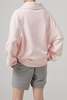 Recto Mens Signature Logo Zip Sweatshirt - Light Pink - Thumbnail 2