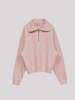 Recto Mens Signature Logo Zip Sweatshirt - Light Pink - Thumbnail 6