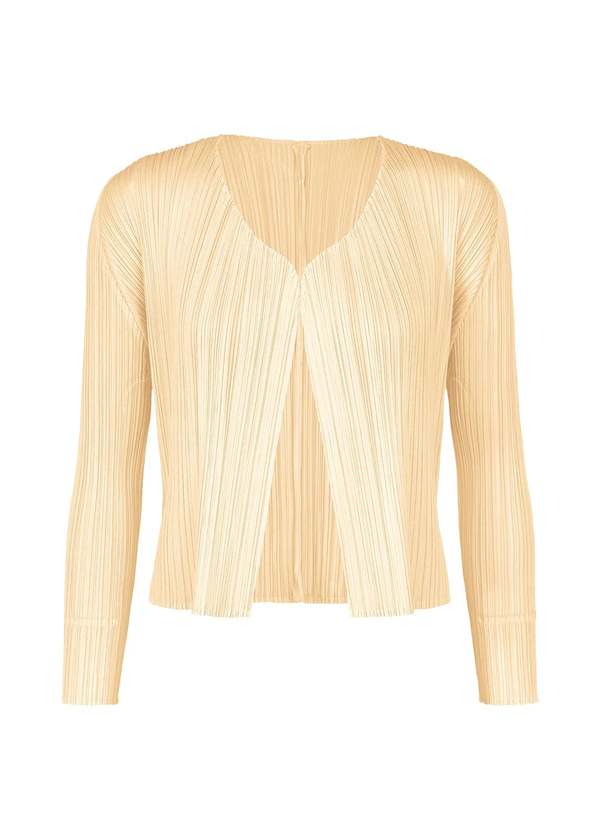 Pleats Please by Issey Miyake Trunk Show Basics Cardigan - Light
