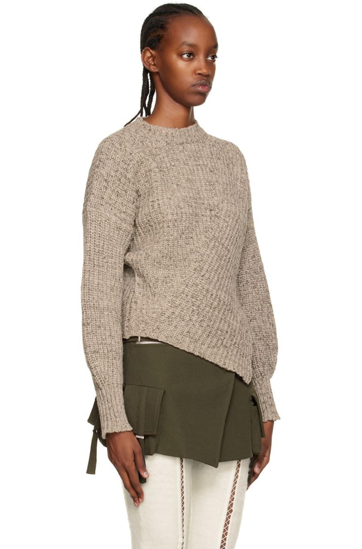 Paloma wool ダークグレー Sサイズ カーディガン 89 BUTTON FINE CHAMPIONS-Slightly fitted tricot cardigan with