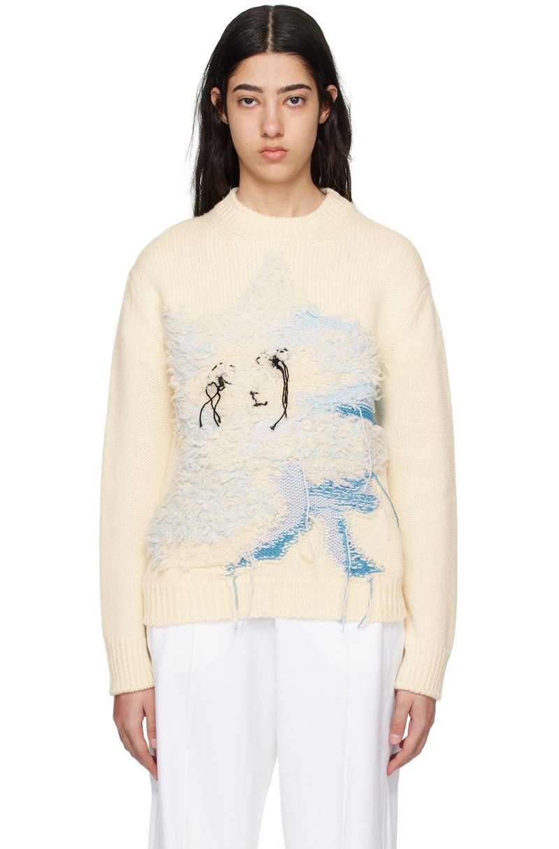 ACNE STUDIOS キャット ジャガードニット スウェット XS Acne Studios アクネ ストゥディオズ 24AW CAT JACQUARD JUMPER