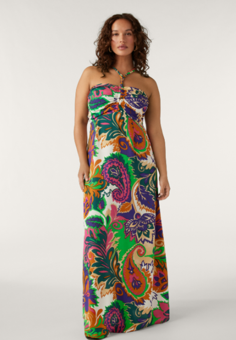 ba&sh Nour Maxi Dress - Green | Garmentory