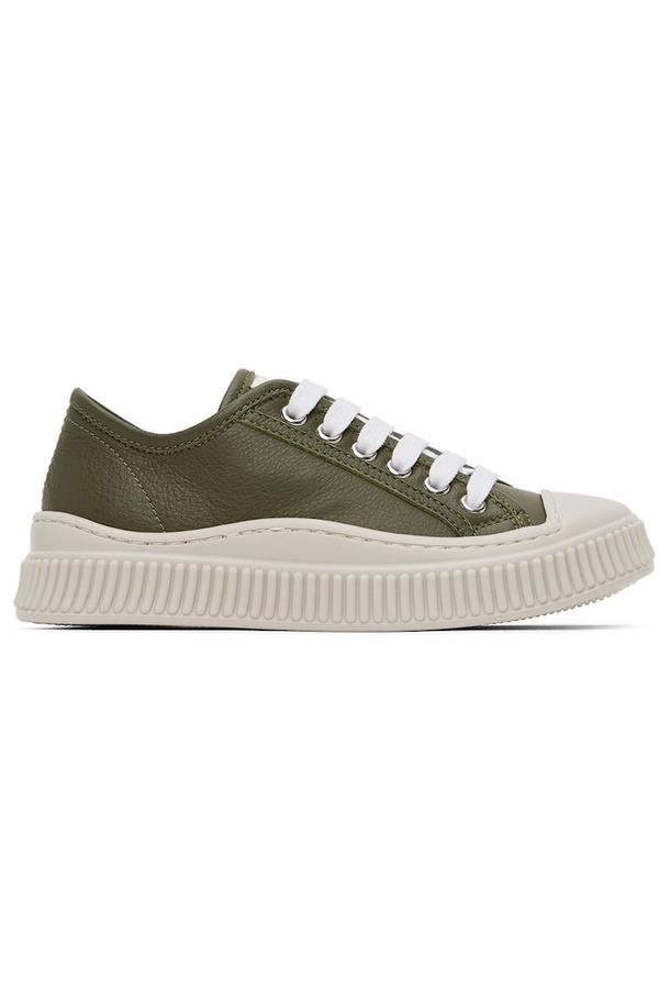 MARNI マルニ Pablo Sneakers パブロスニーカー カーキ 24 Kids Marni Pablo Sneakers - Khaki | Garmentory