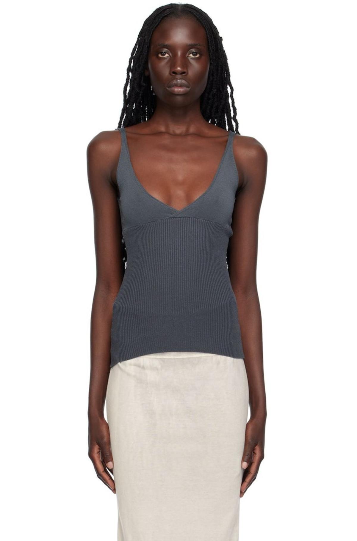Paloma Wool Che Tank Top - Gray | Garmentory Paloma Wool Che Tank Top - Gray | Garmentory