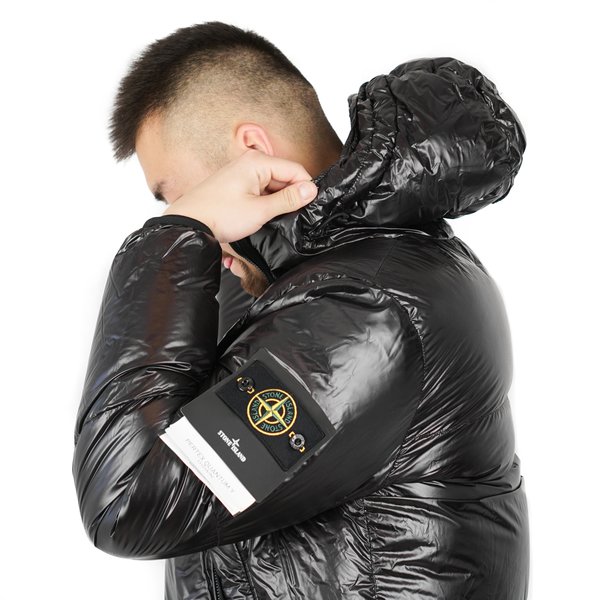 Stone Island Pertex Quantum Y Down Jacket - Black | Garmentory