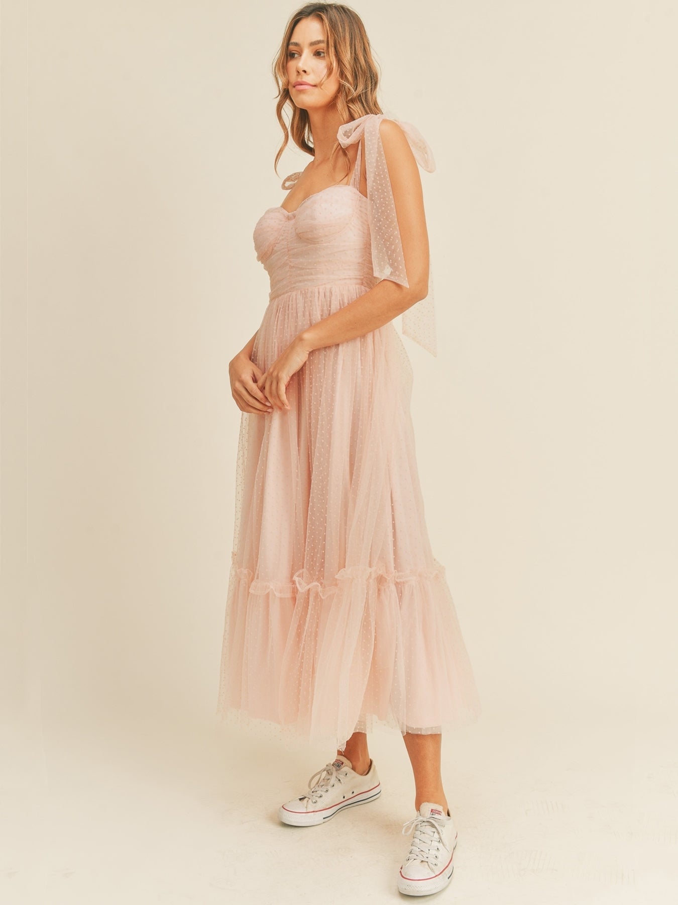 Mable Brynlee Dress - Blush | Garmentory