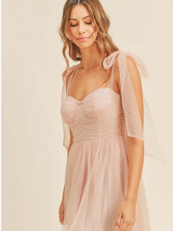 Mable Brynlee Dress - Blush | Garmentory Mable Brynlee Dress - Blush | Garmentory