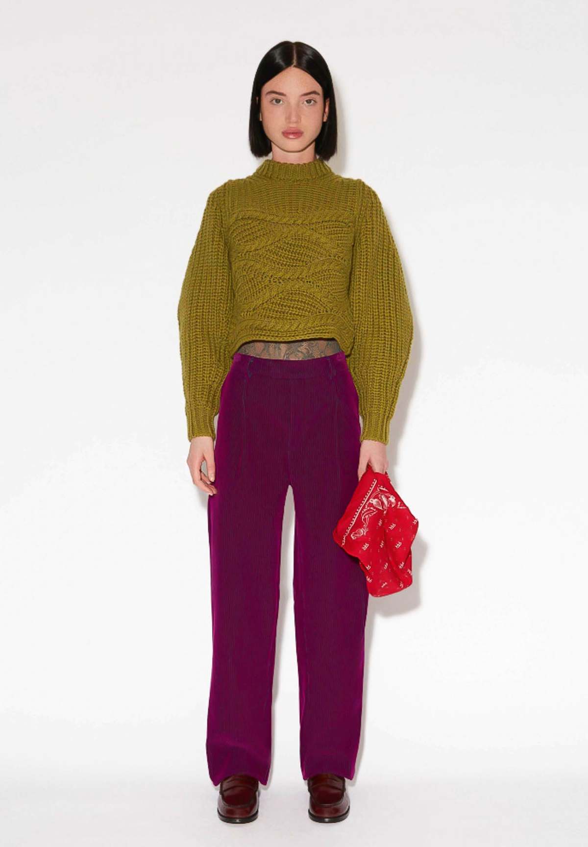 Roseanna Best Tresse Sweater - Olive - Image 2 of 4