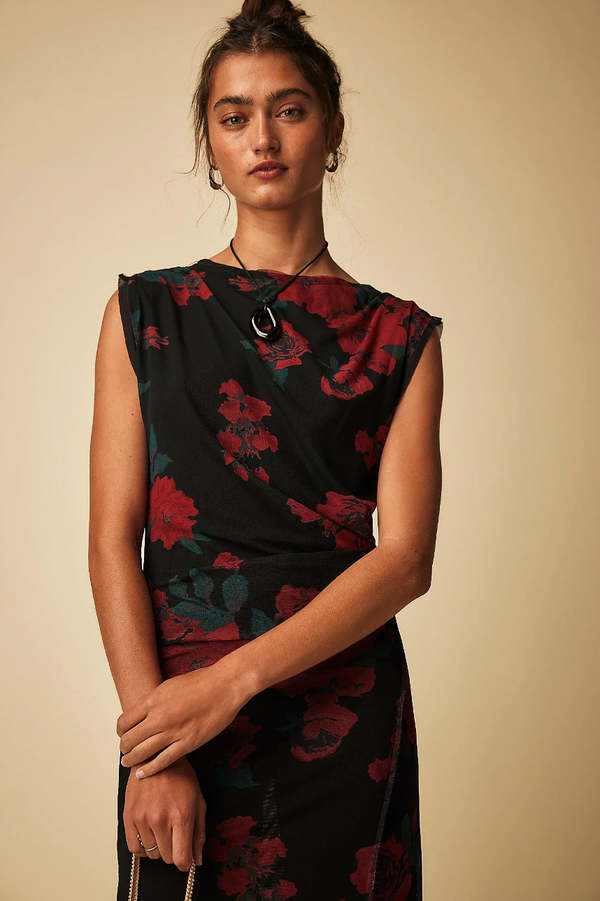 free people midnight midi dress Free People Moon Phase Midi Slip Dress In Midnight Rain - 62% Off