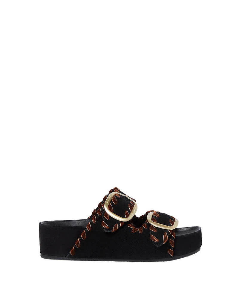 Loeffler Randall Theo Sandal - Black | Garmentory