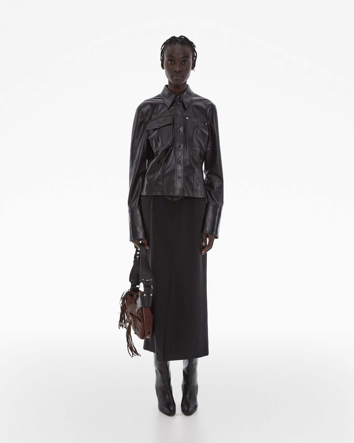 Helmut Lang Leather Shirt | Garmentory