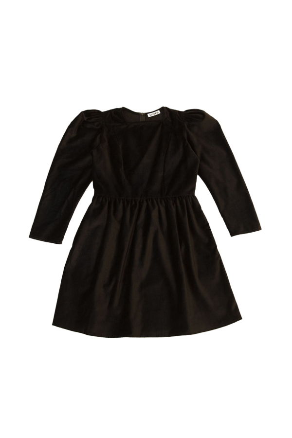 BATSHEVA Square Neck Mini Prairie Dress