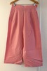 Jacob Pant in Pink Solid Cotton - Thumbnail 1