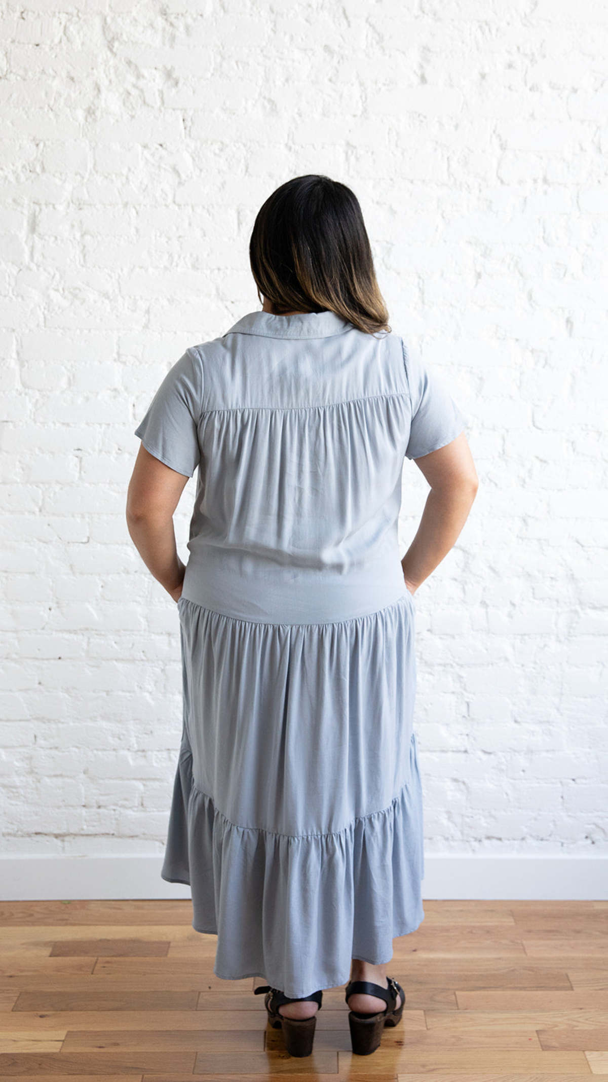 WITHBLACK Ginger Dress - Zen Blue | Garmentory