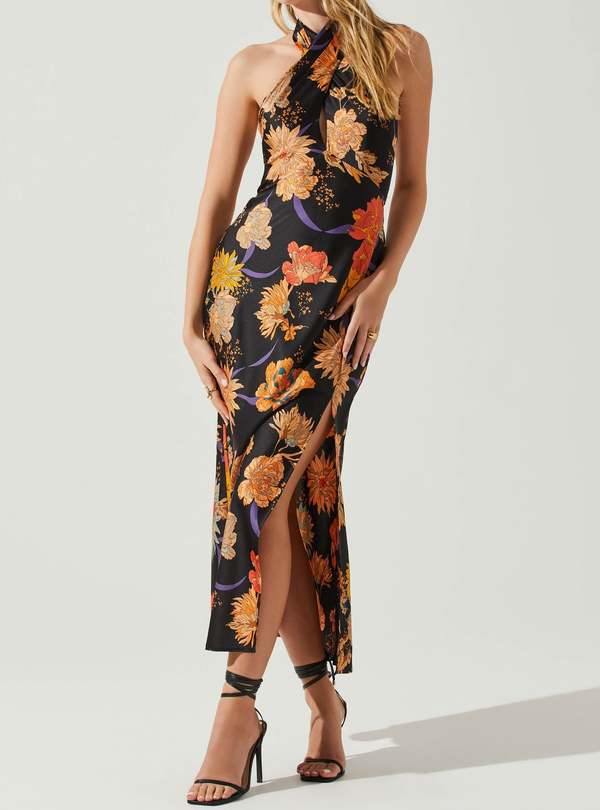 akira jersey dress AKIRA Bounce Back Corset Jersey Dress | Black