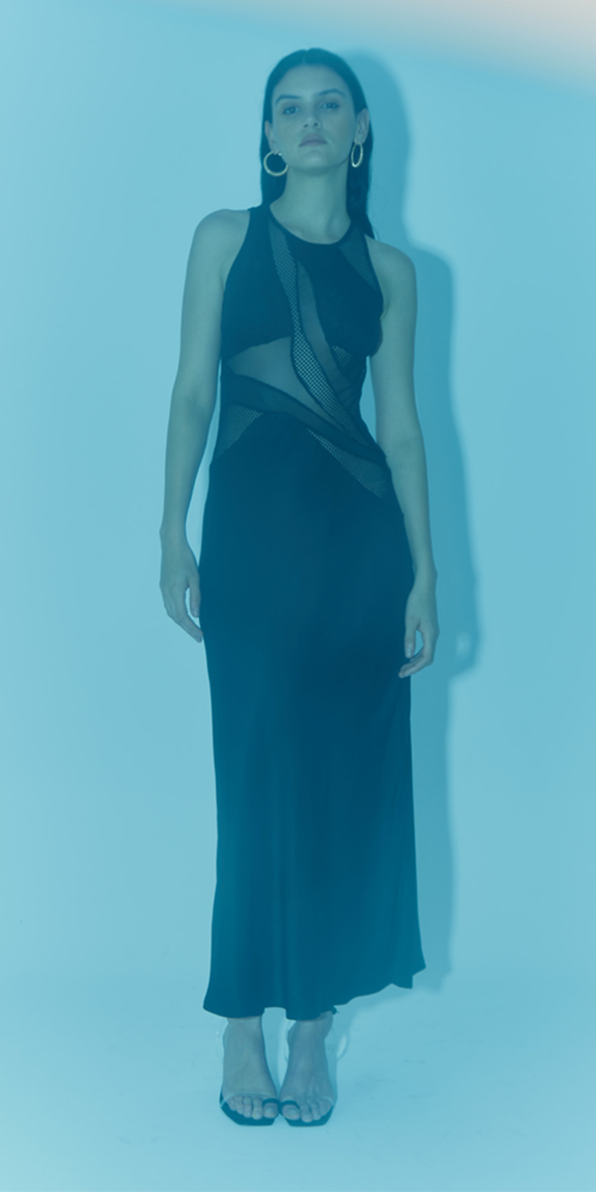 Third Form Crystal Clear Maxi Tank Dress