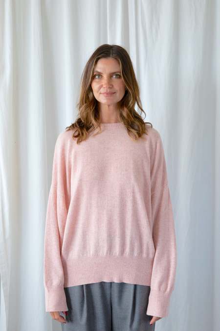 LouLou Studio Banni Sweater - Black Melange | Garmentory