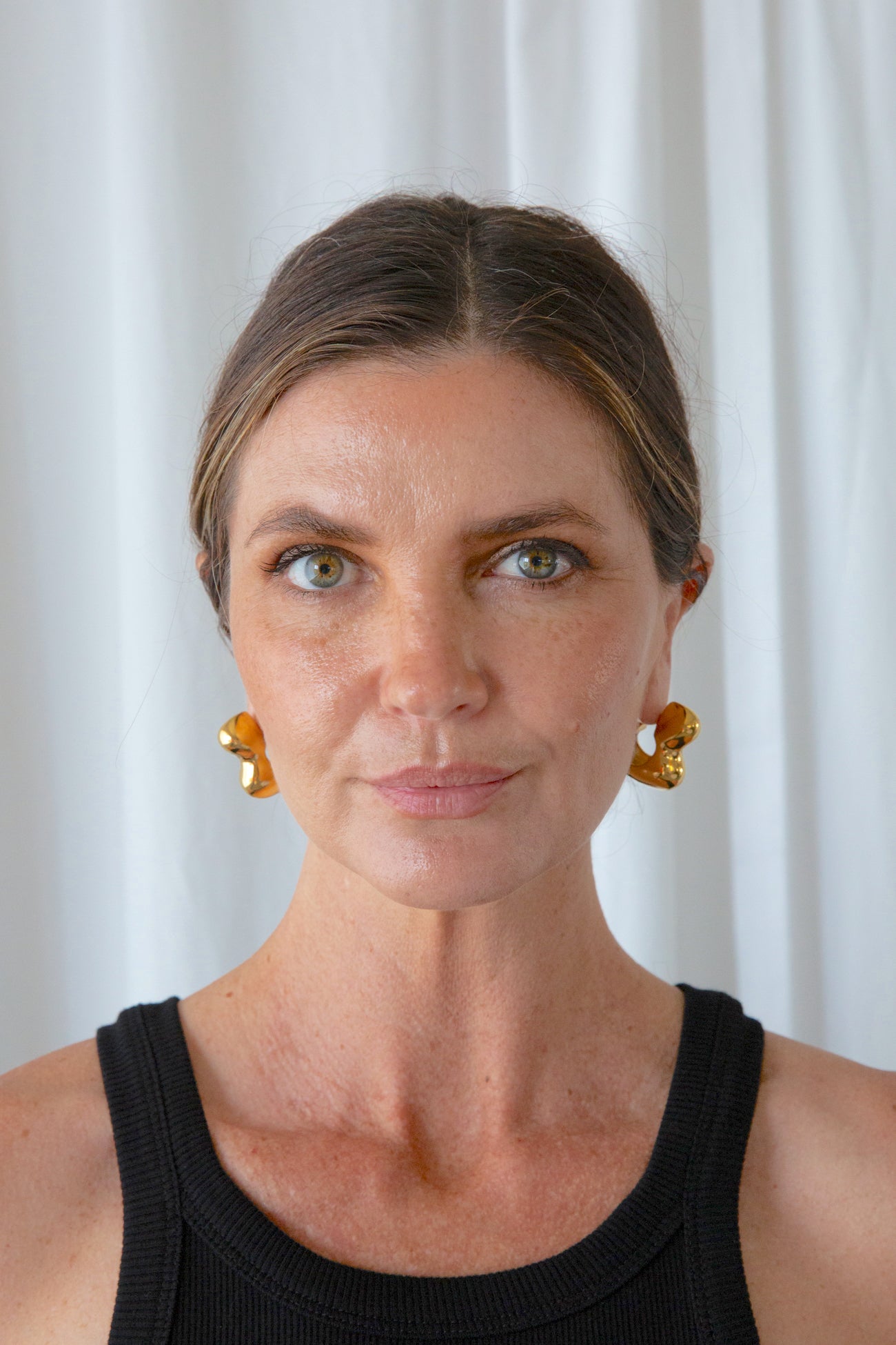 AGMES Bubble Hoops - Gold Vermeil | Garmentory