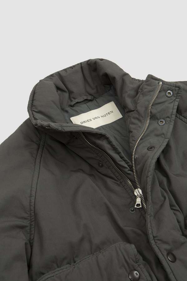 Dries Van Noten Vasco Jacket - Grey | Garmentory