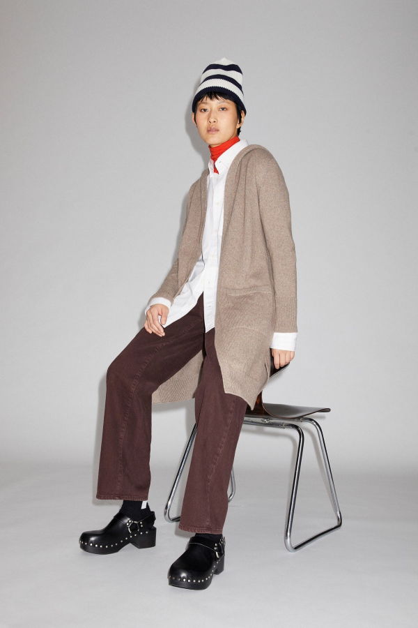 Armedangels Warmaa Wool Cardigan - Dark Caramel