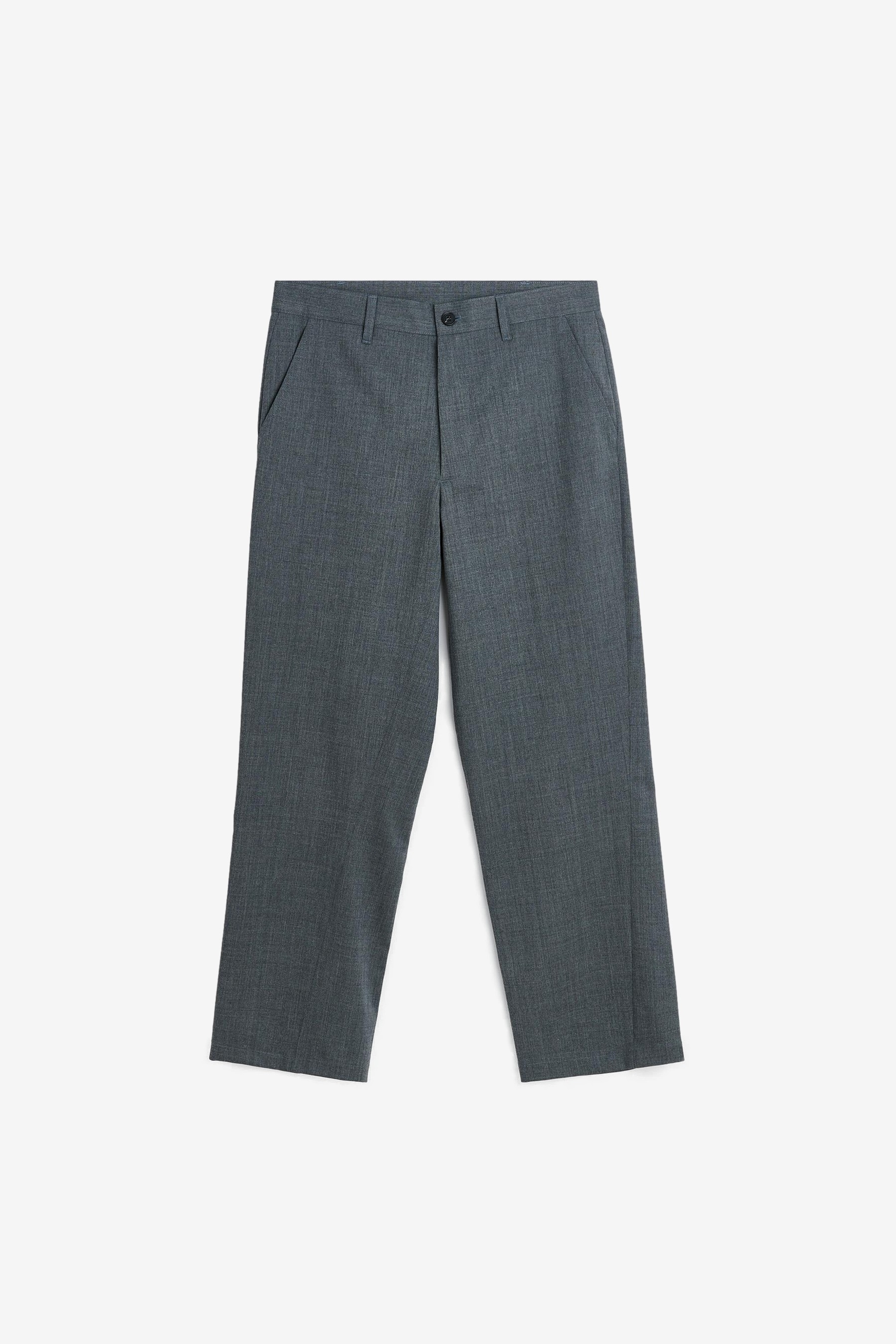 Sunflower Wide Twist Trouser - Light Grey Melange | Garmentory