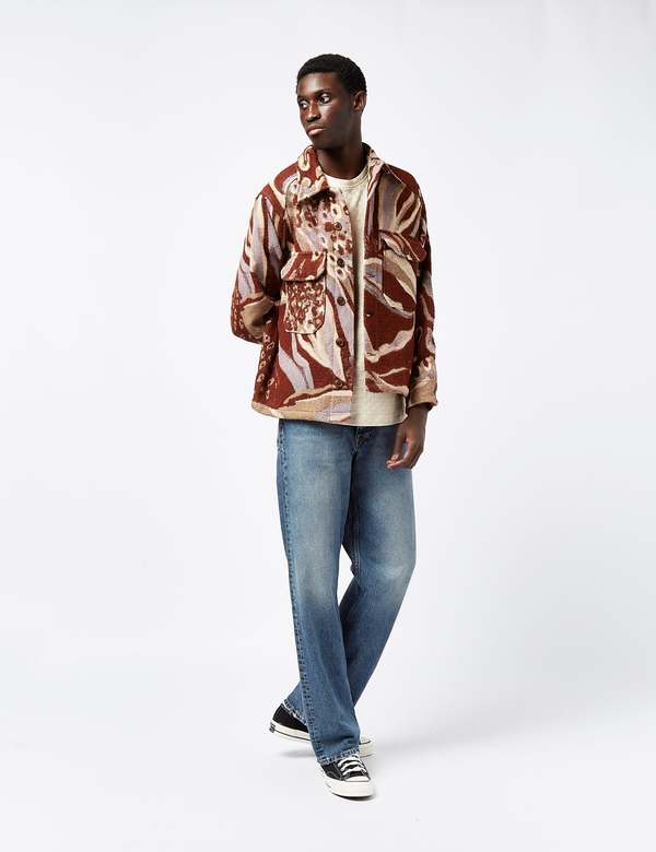 Sunflower Animal CPO Shirt - Brown | Garmentory