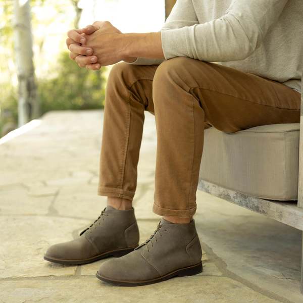 Nisolo Everyday Chukka Boot - Grey | Garmentory display picture 3
