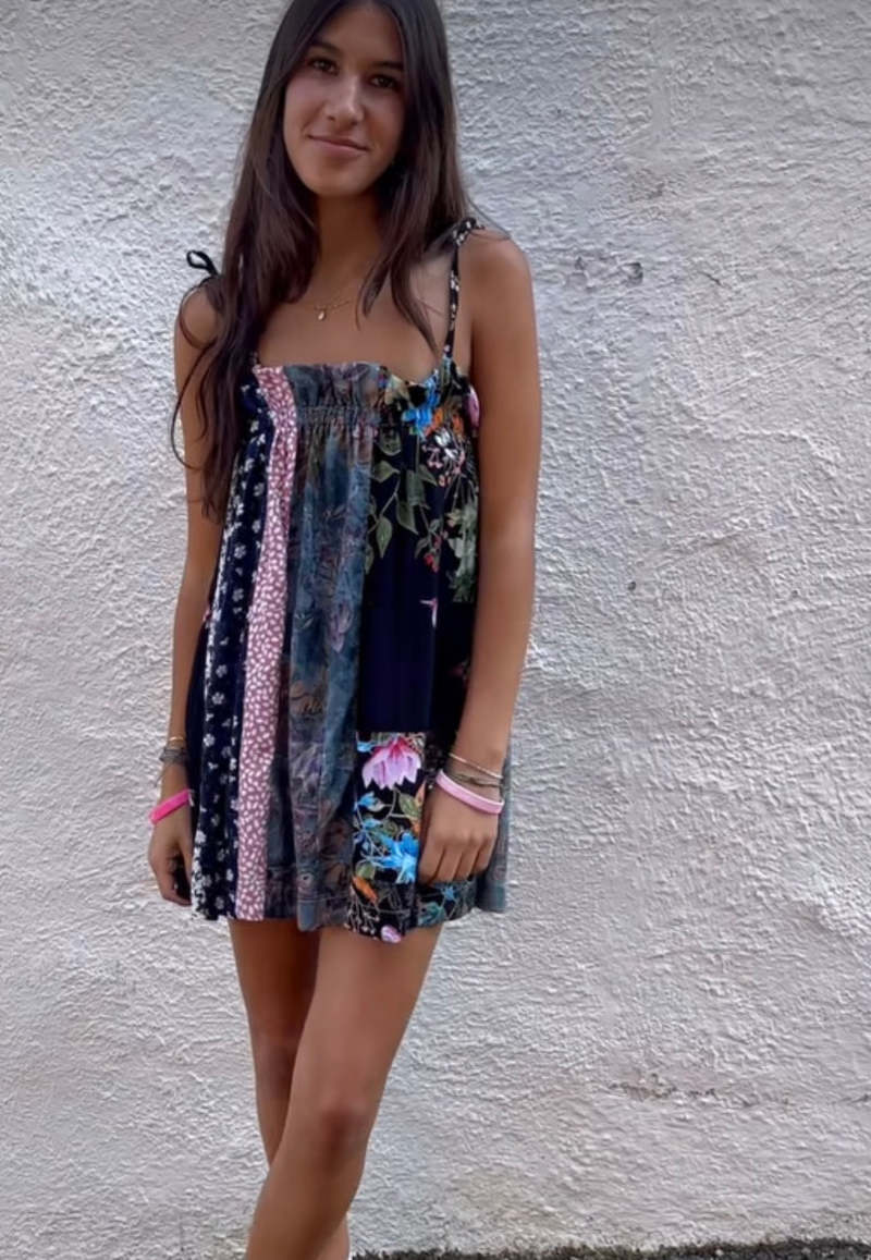 Conrado Pauline Patchwork Mini Dress | Garmentory