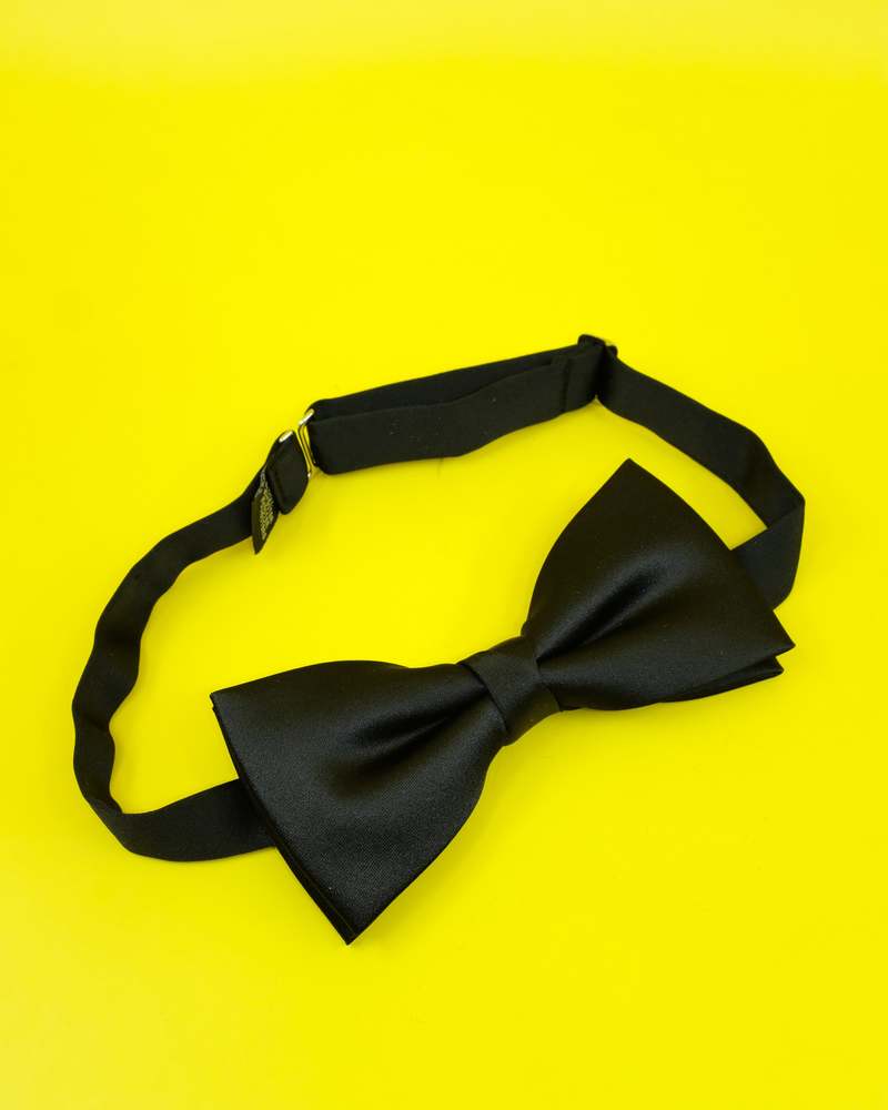 Ernest W. Baker Silk Bow Tie - Black | Garmentory
