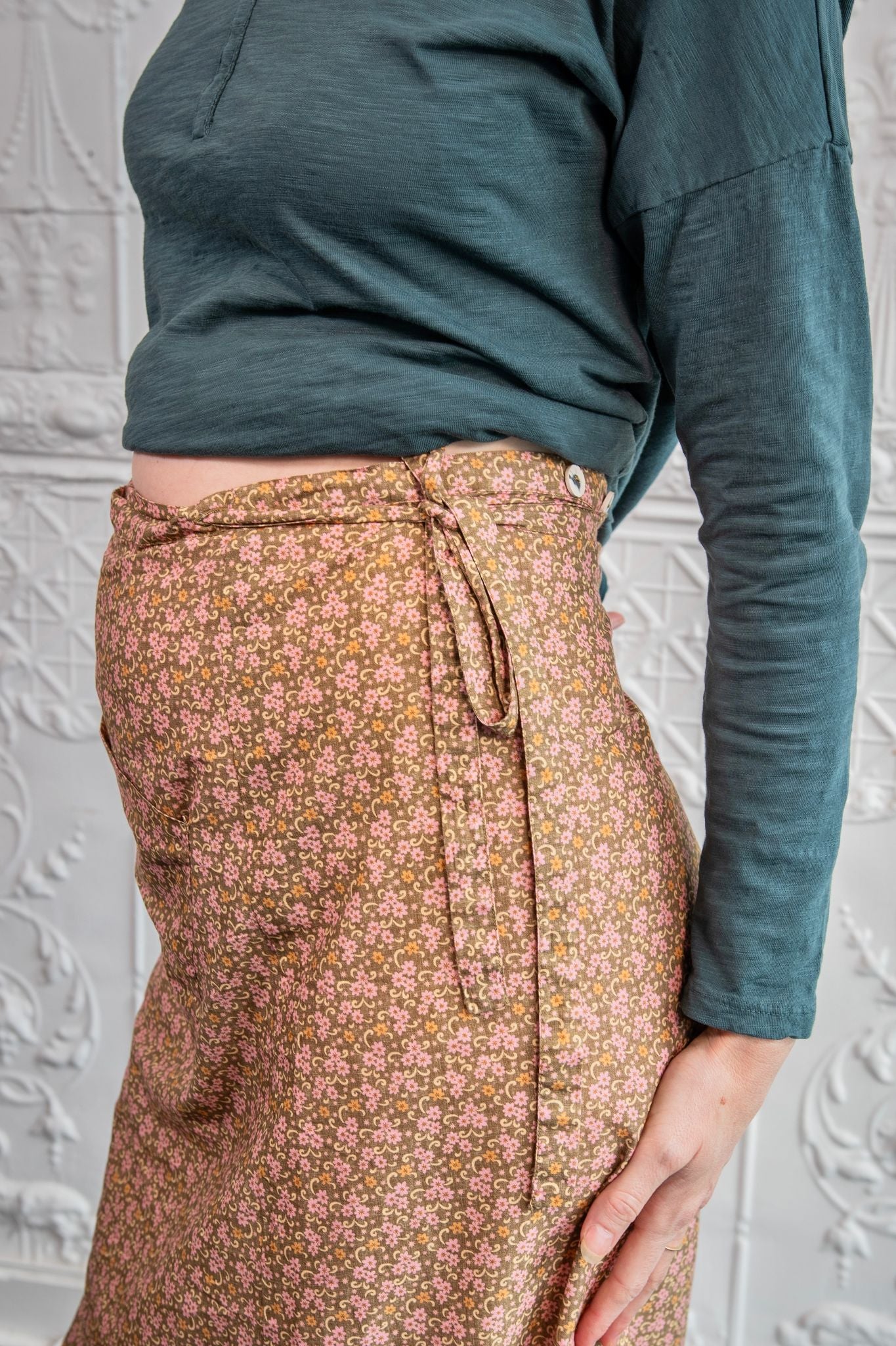 小物 Flower spangle wrap skirt Capezio Le Jardin Printed Mesh Wrap Skirt | Capezio®