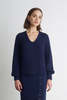 Eleven Six Tess Sweater - Navy - Thumbnail 1