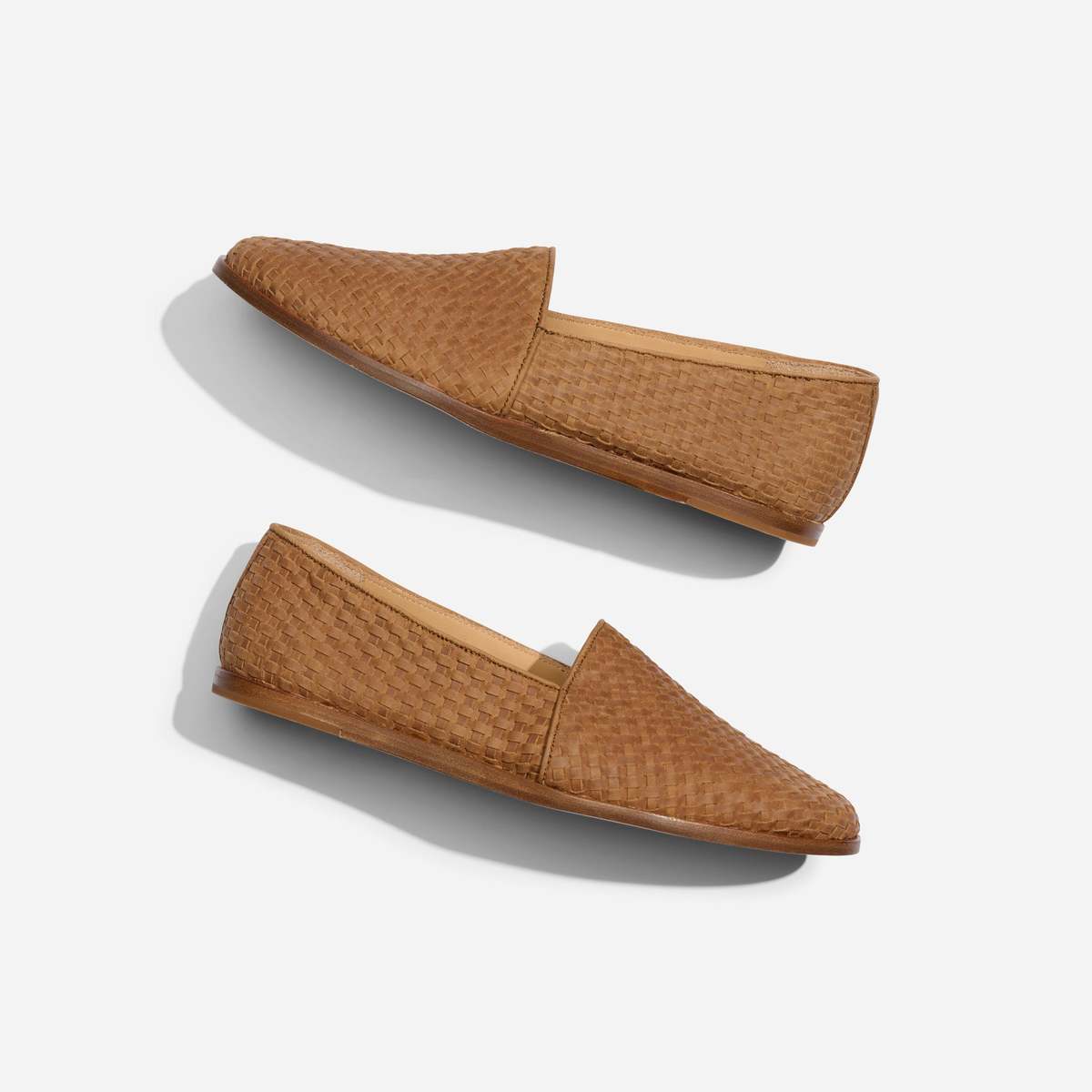 Alejandro Woven Slip On Woven Tobacco | Garmentory display picture 1