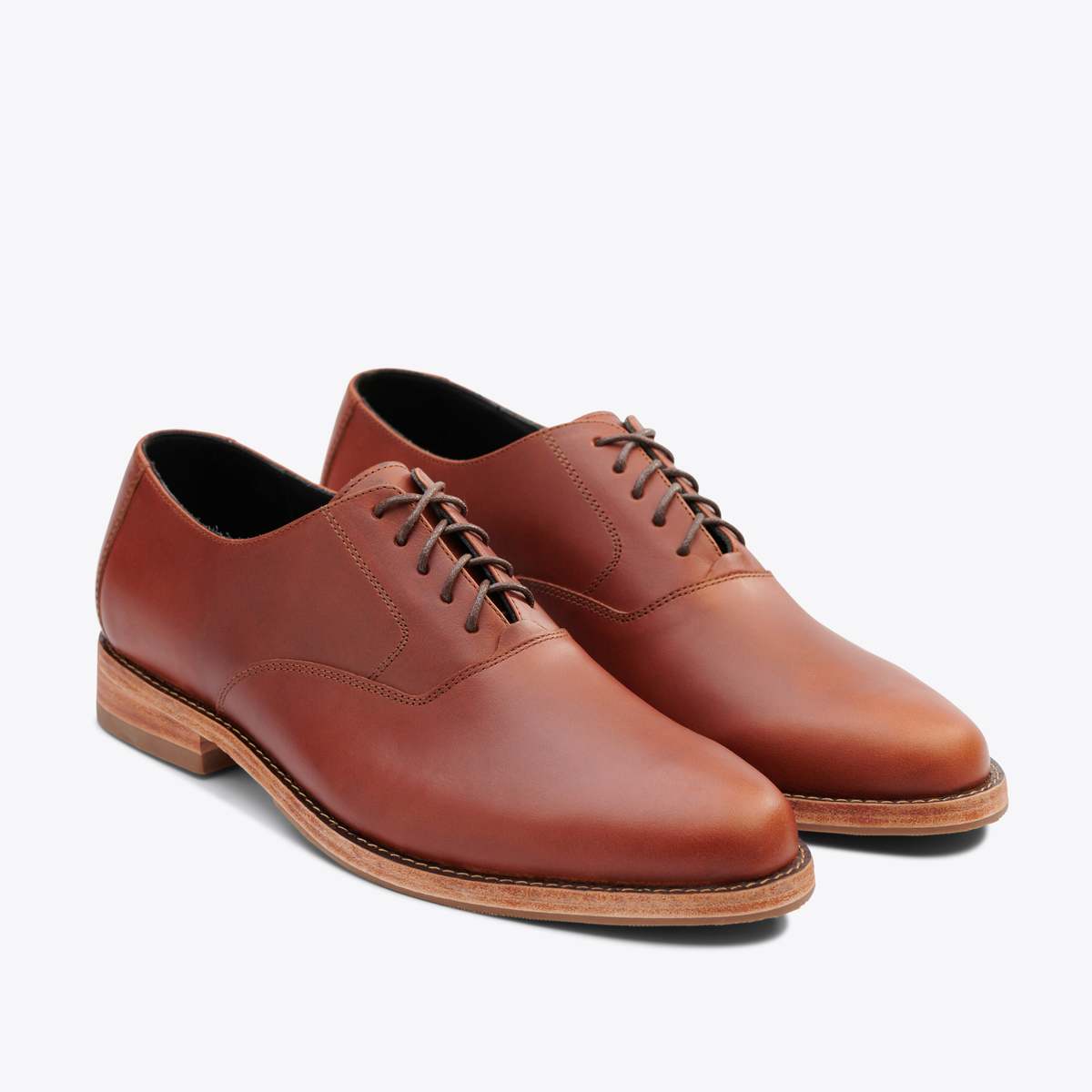 Nisolo Mens Everyday Oxford Brandy Size 11.5 Nisolo | Men main image 2