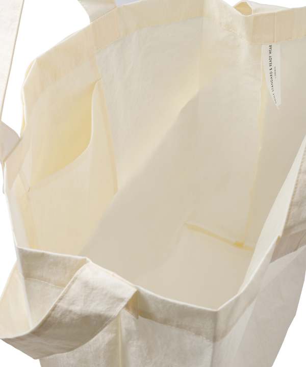 SANDINISTA MFG KONBU NYLON 3WAY BAG - OFF WHITE