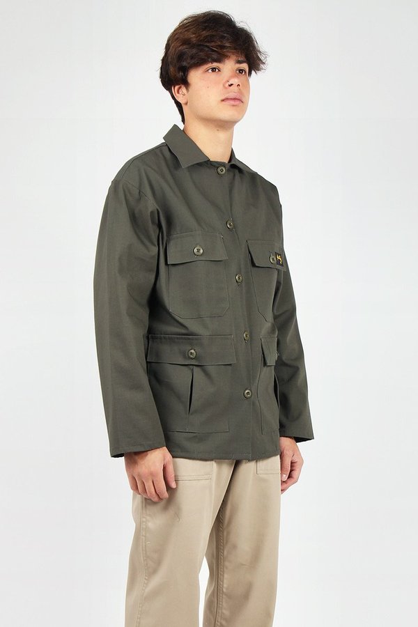 Stan Ray 4 Pocket Fatigue Jacket - olive ripstop | Garmentory
