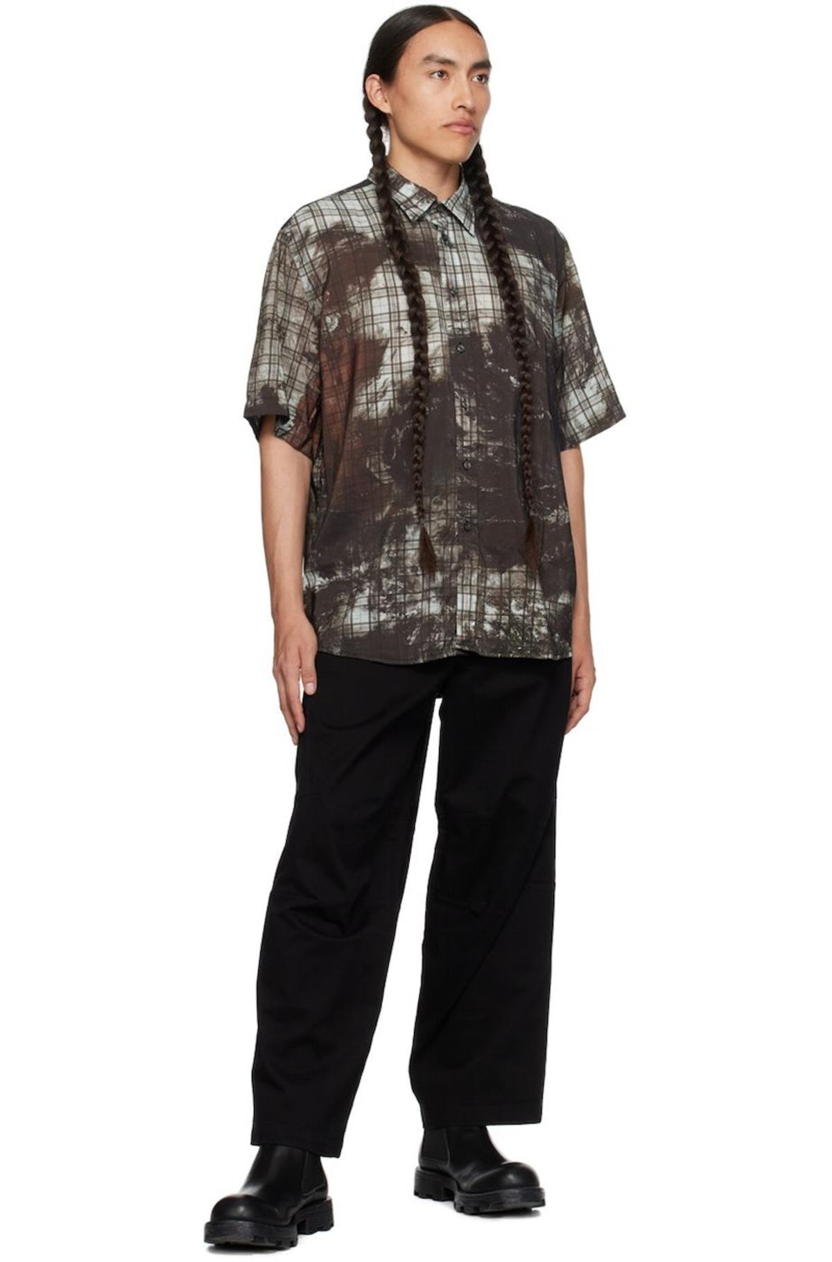 Diesel Black S-Umbe-Ssl-Globe Shirt | Garmentory