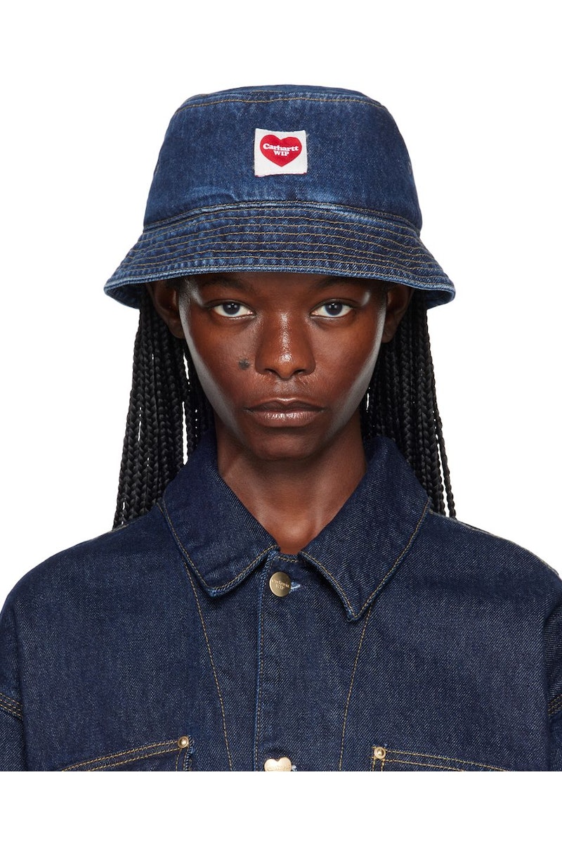 Carhartt Work In Progress Blue Nash Bucket Hat | Garmentory