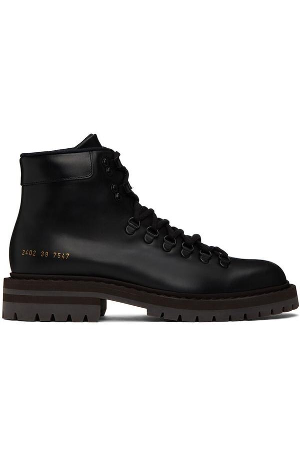 Common Projects Black Hiking Boots | Garmentory display picture 1
