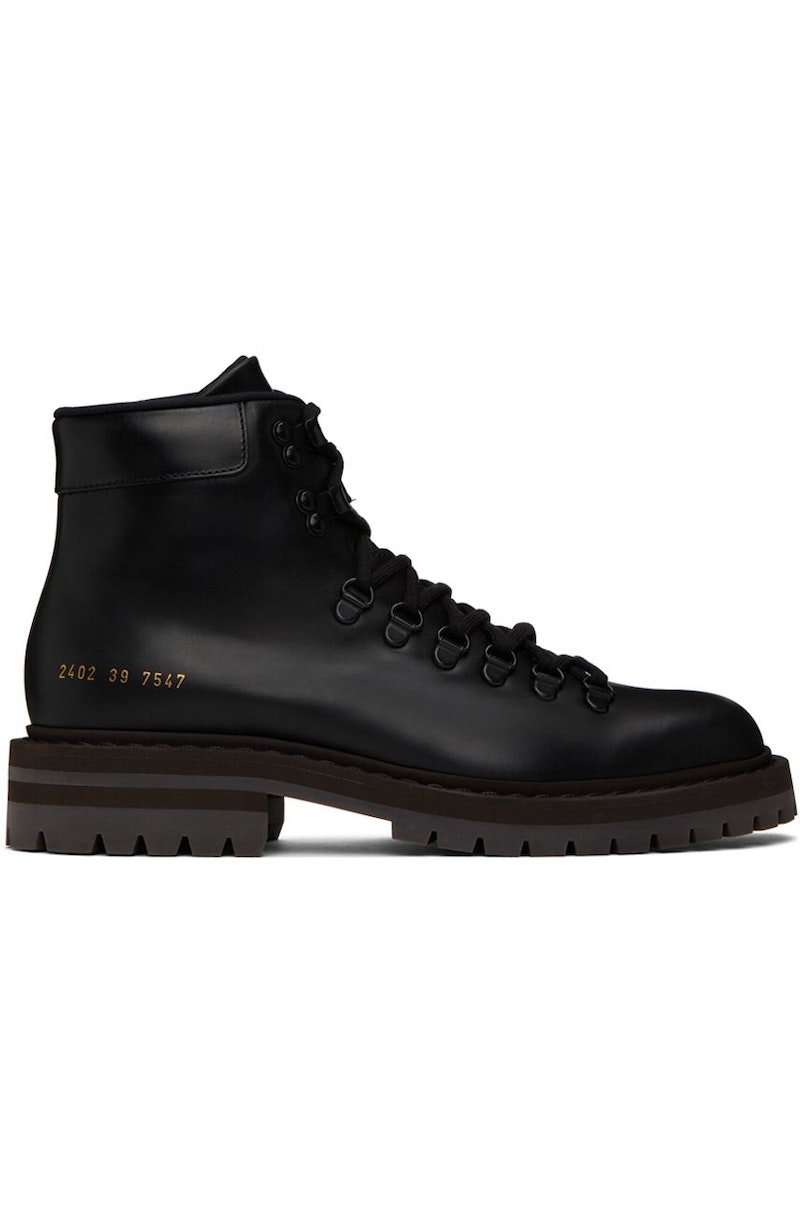 Common Projects Black Hiking Boots Garmentory