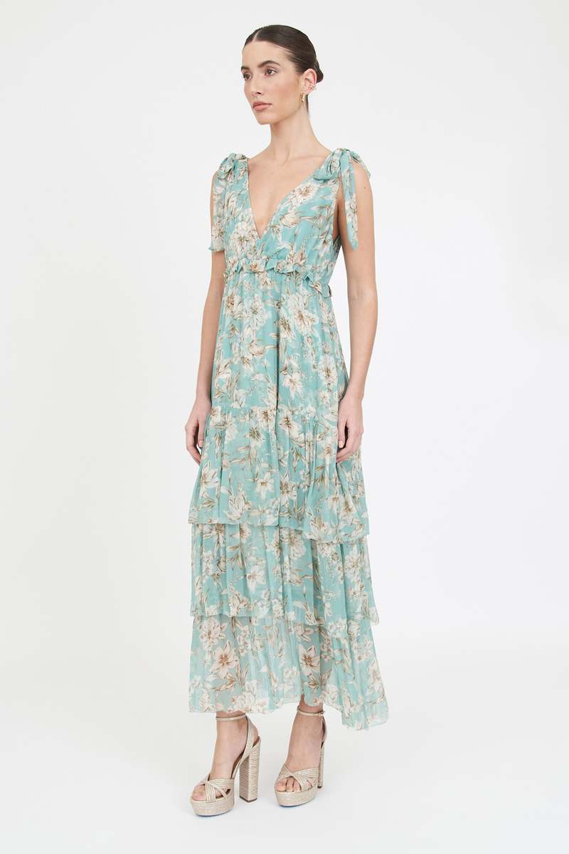 alexa dress green Alexa Mini Dress – Ever Grace main image 1