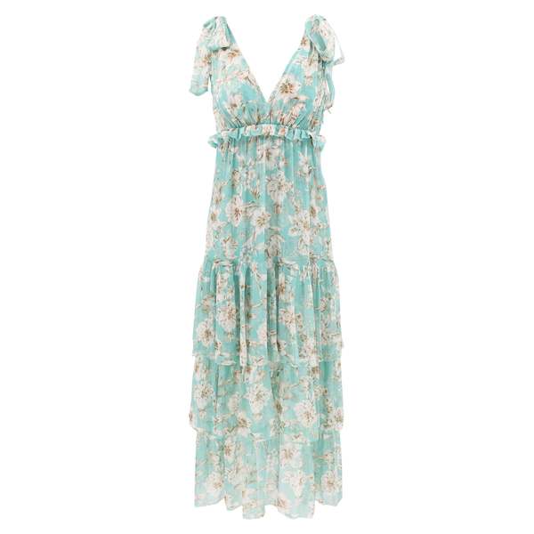 CHRISTY LYNN Alexa Dress - Turquoise Magnolia | Garmentory